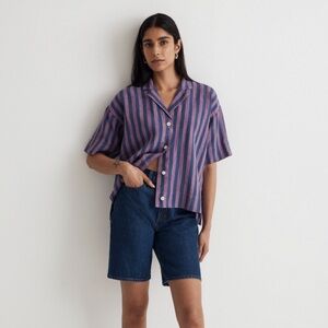 *NWT* Madewell Linen Button Up